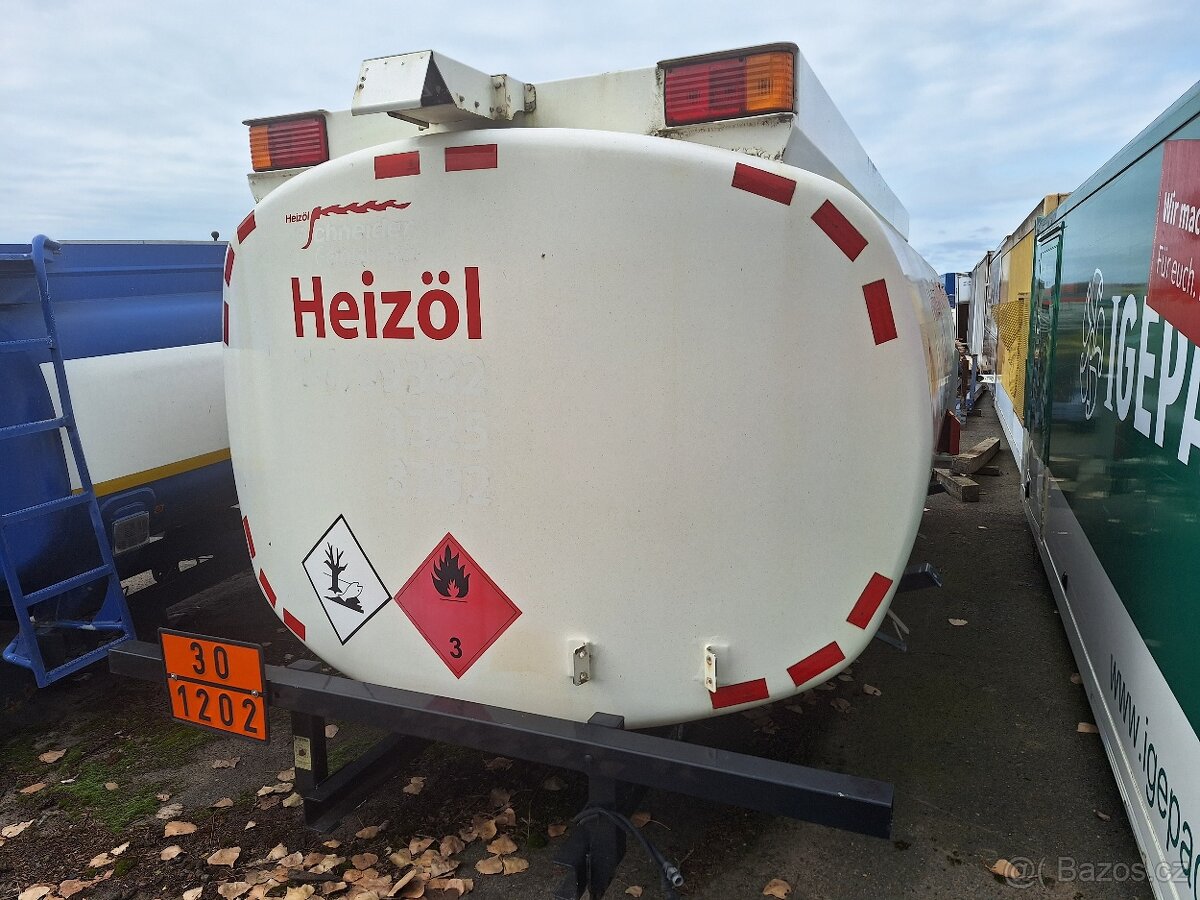 Cisterna nádrž na olej 13500L AL - 6