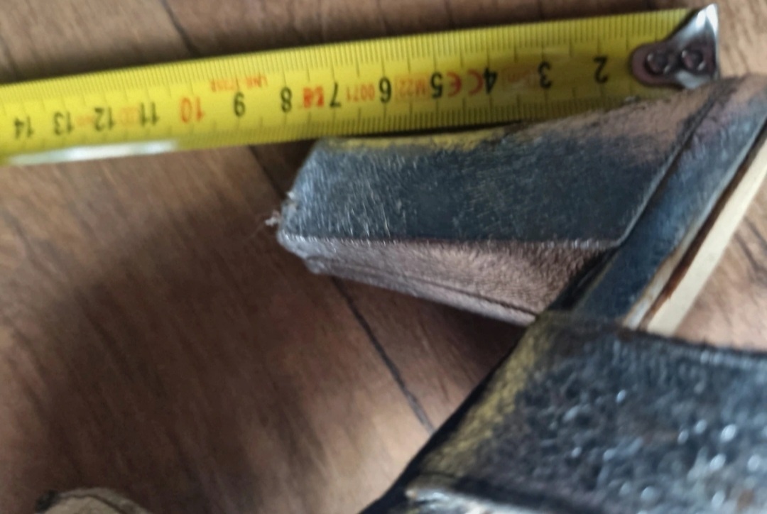 Stříbrné páskové boty - 6