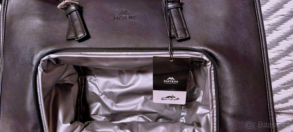 NOVÁ VĚTŠÍ ČERNÁ KABELKA DO RUKY I PŘES RAMENO - 6