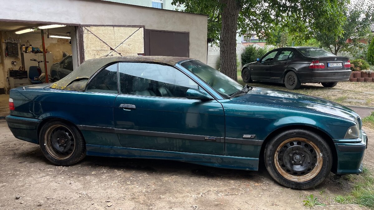 BMW E36 325iA cabrio - BEZ MOTORU - - 6