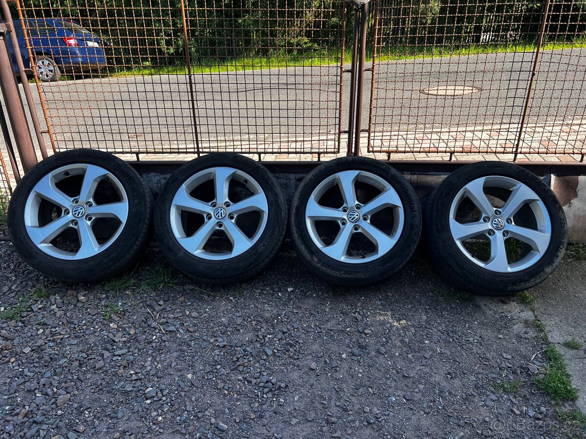 Original alu kola VW BROOKLYN 5x112 r17 - 6
