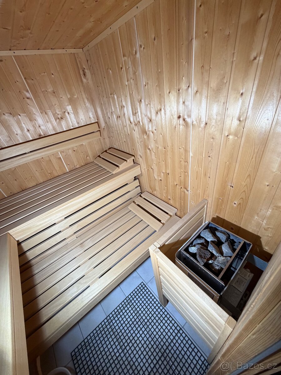 Finská sauna Klafs 198x198x198cm - 6