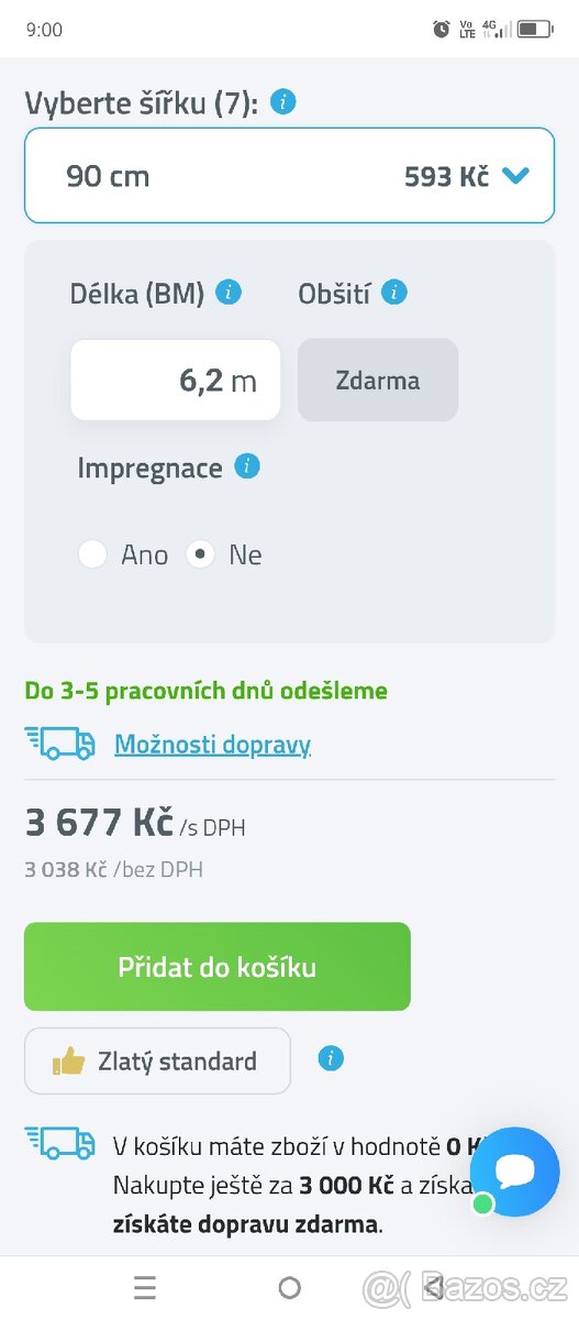 4 x NOVÝ běhoun, koberec protiskluzový - 6