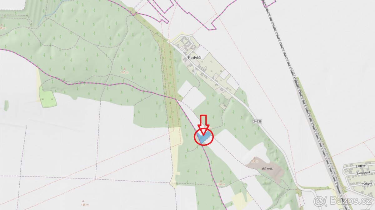 Prodej lesního pozemku k.ú. Dolní Beřkovice - 6