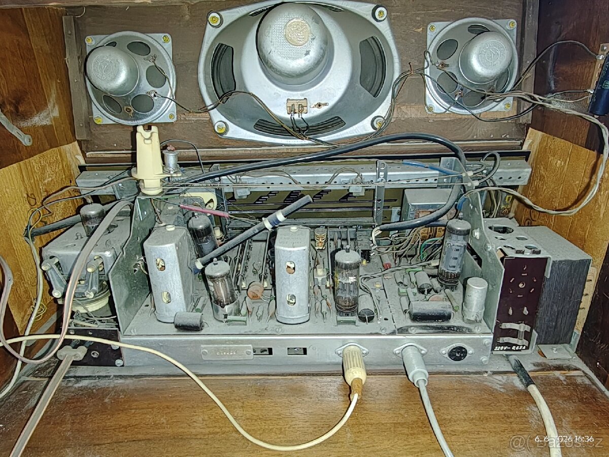 Gramoradio Tesla + Kotoučový magnetofon Tesla - 6