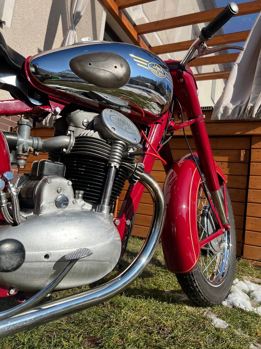 Jawa 500 ohc typ 01 1955 - 6