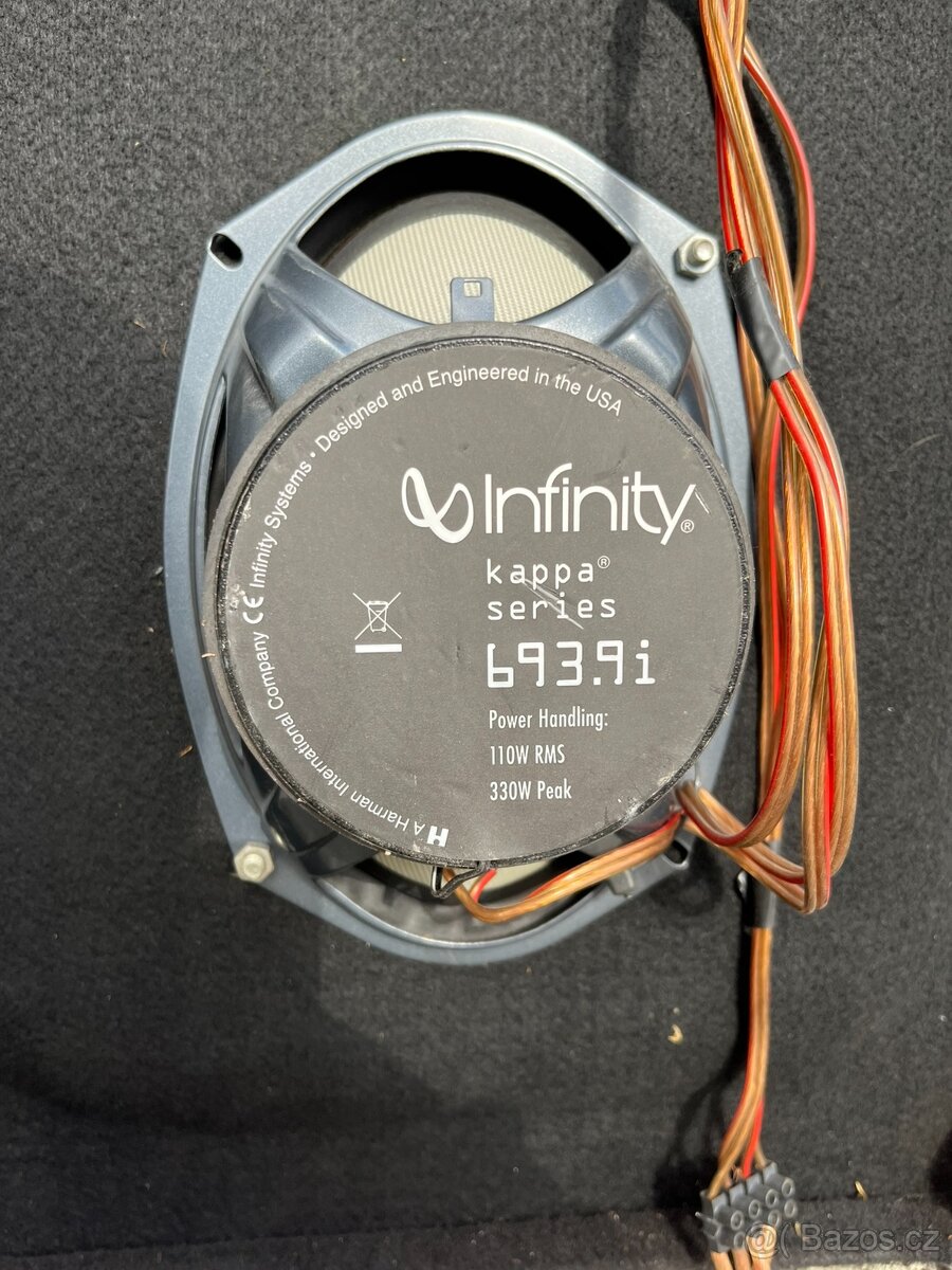 VW GOLF IV - zadní plato s repro INFINITY Kappa - 6