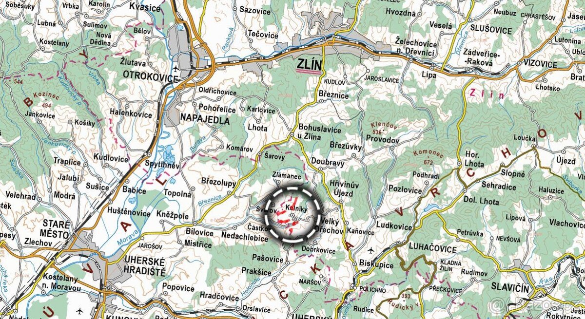 Zemědělská půda, prodej, Kelníky, Zlín - 6