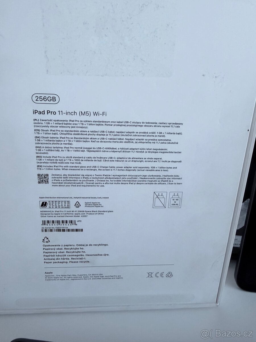 Apple iPad Pro 11” M5 256GB Wi-Fi – jako nový - 6