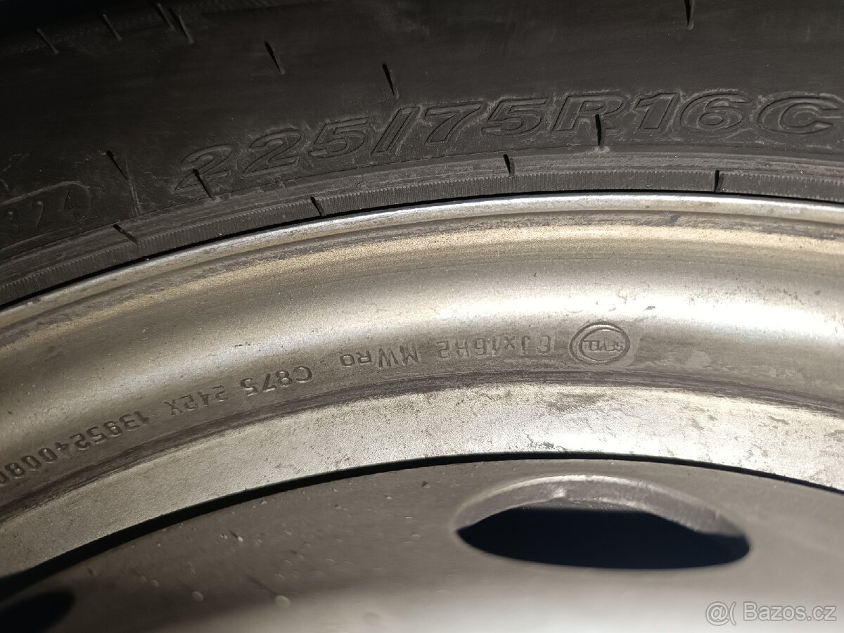 Prodám kola se zimním pneu Ducato - 6
