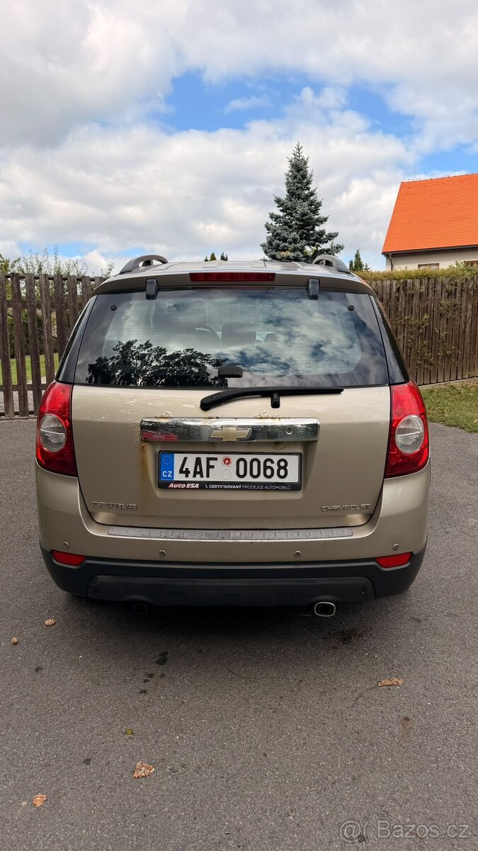 Chevrolet Captiva 2.0 VCDI 110 kW – 7 míst, ČR - 6
