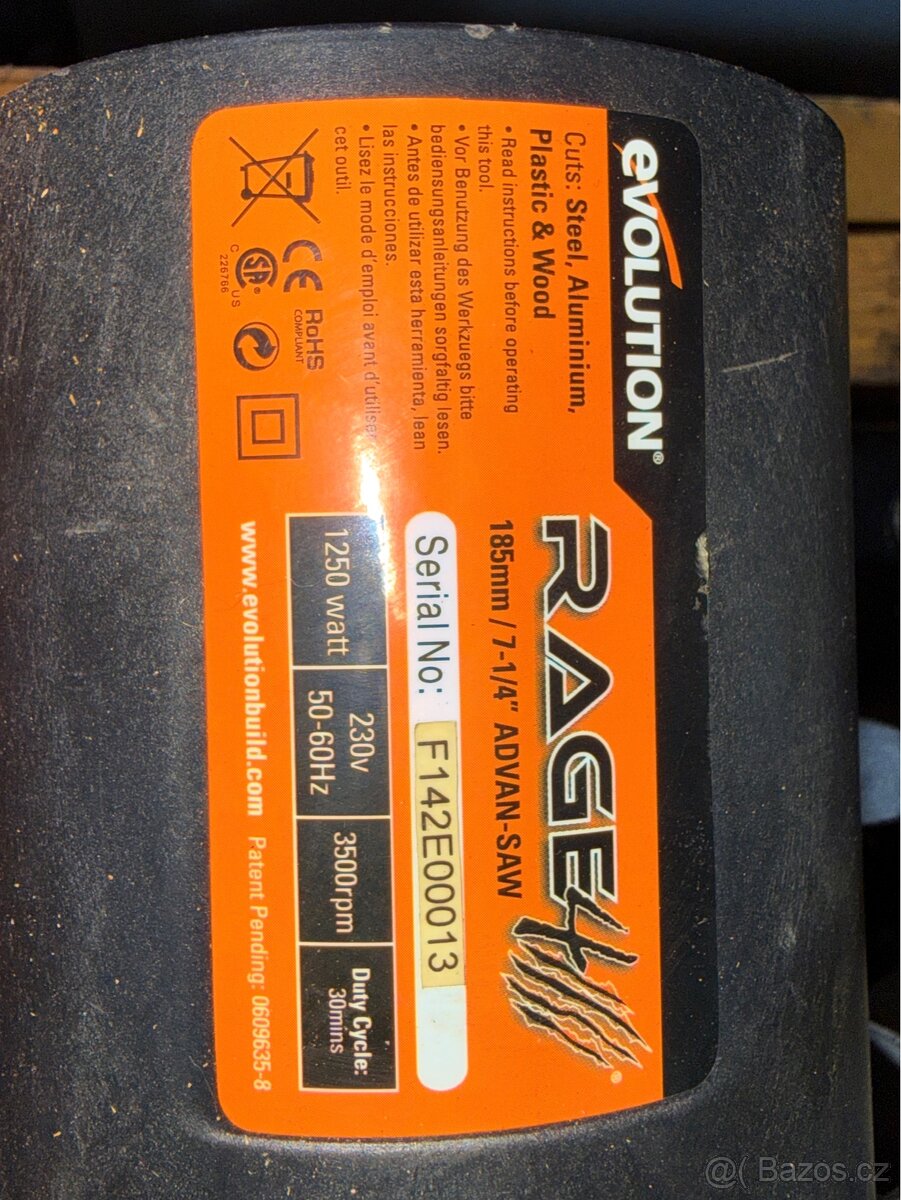 Multifunkční stolní pila RAGE 4 – 185 mm - 6