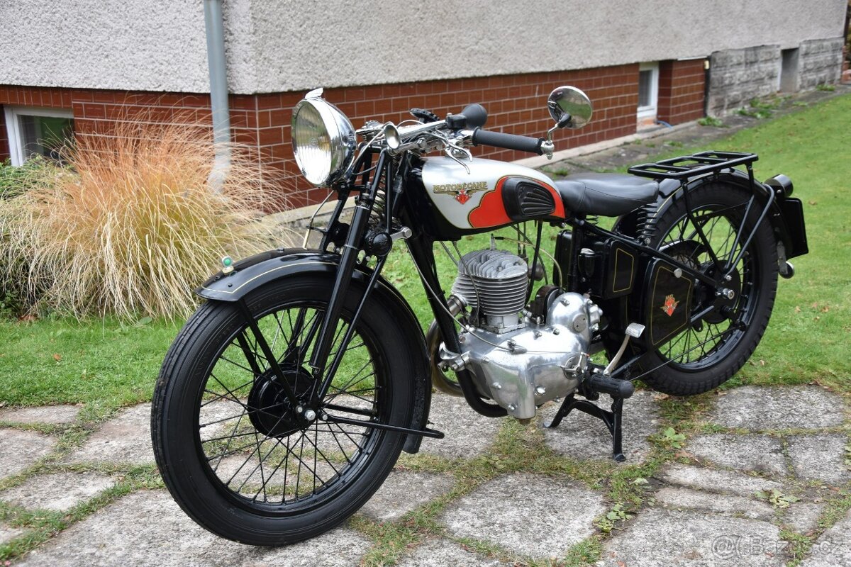 Hezký Motobécane R34 350 SV ve stylu Art Deco - 6