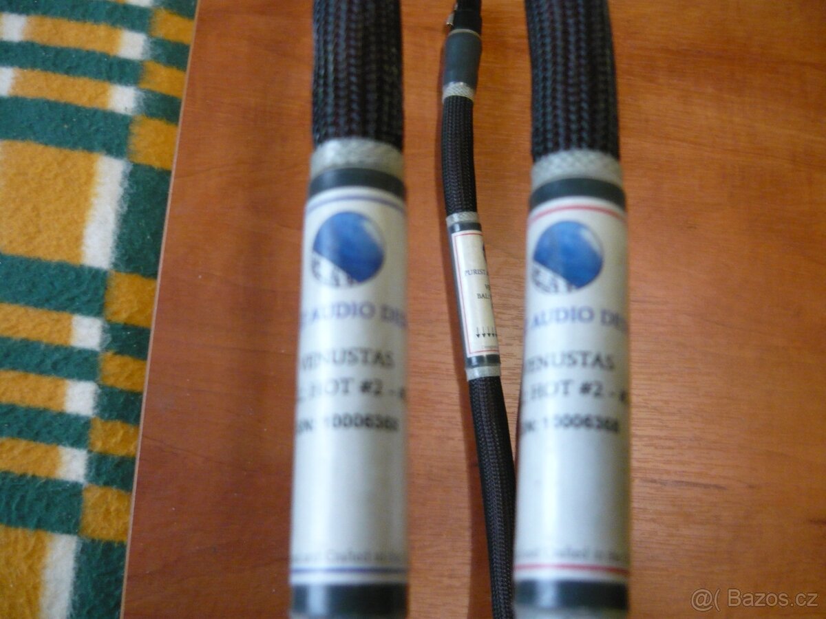 1m dlhý XLR kábel PAD , HIGH END - 6