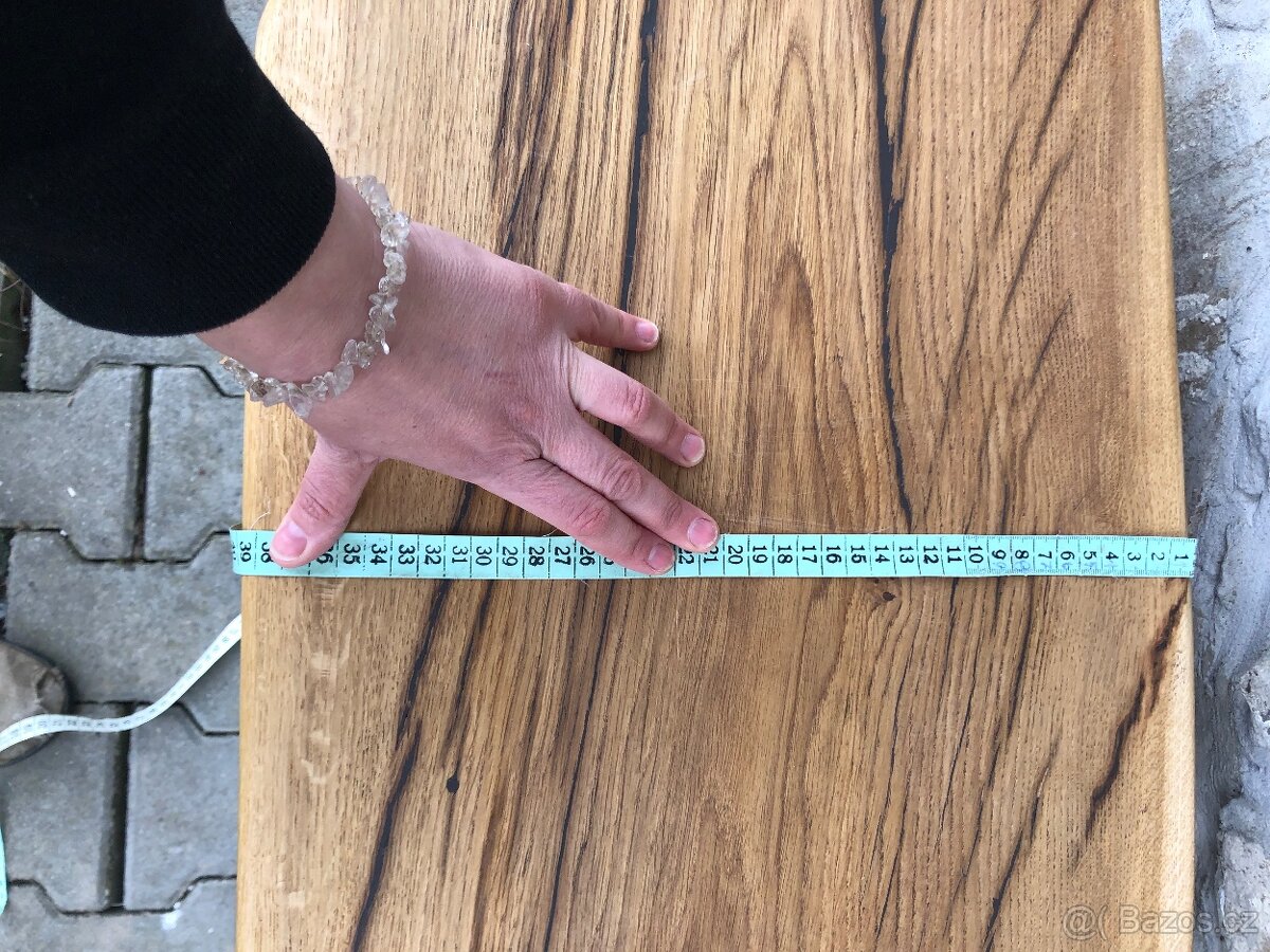 Stolek dřevěný - DUB - 6