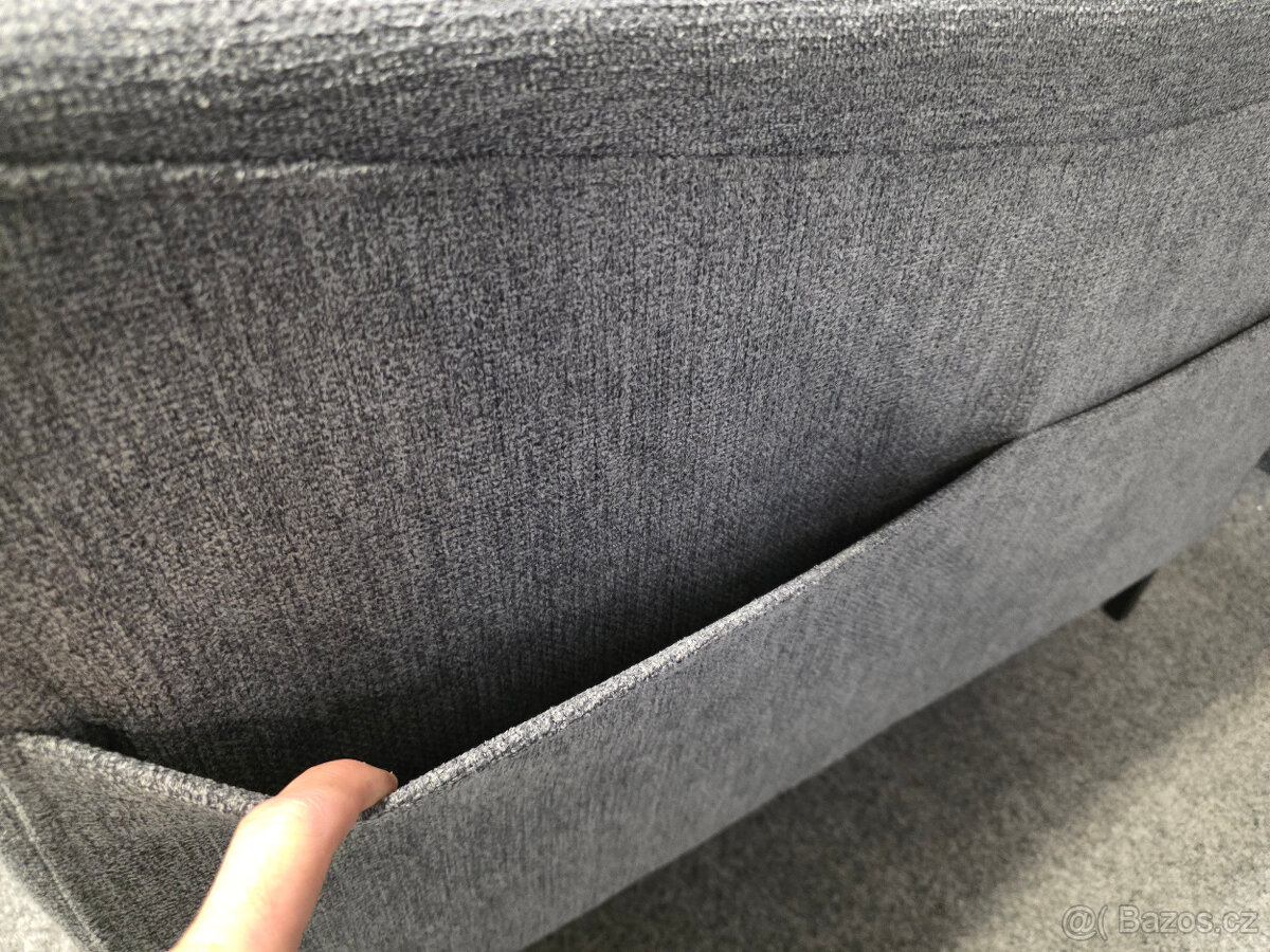 Nová rozkládací rohová sedačka LOLA šedá - 6