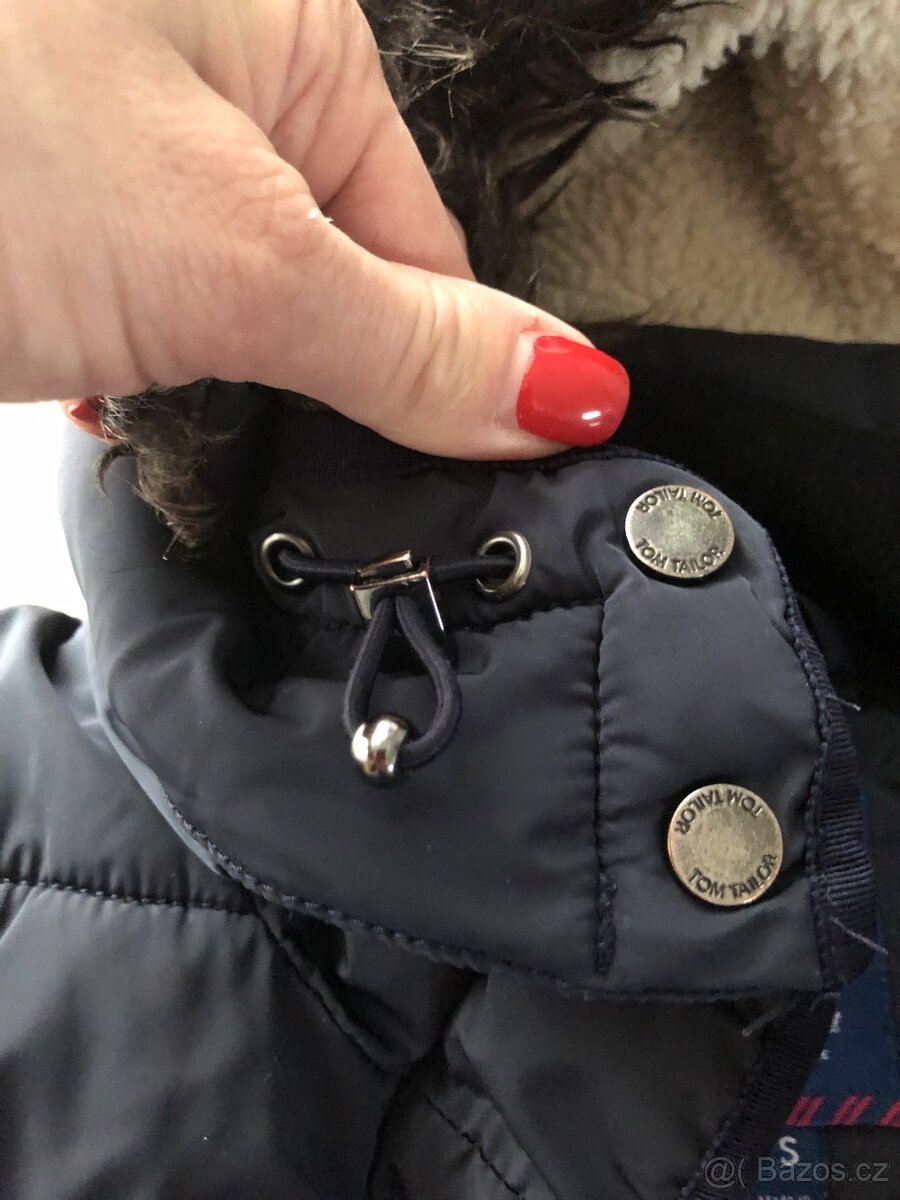 Kabát Tom Tailor tmavě modrý - 6