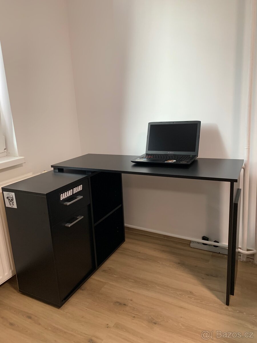 Rohový psací stůl - cena dohodou - 6