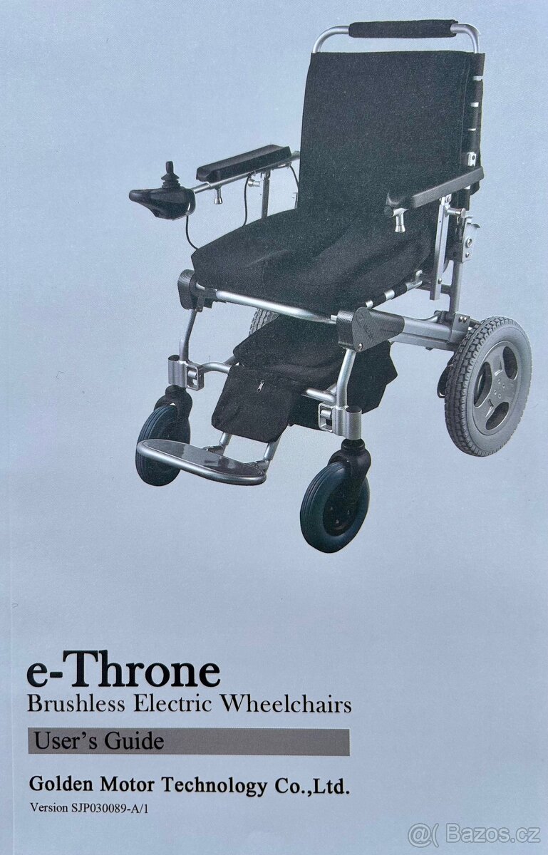 Levně kvalitní nepoužitý elektrický invalidní vozík - 6