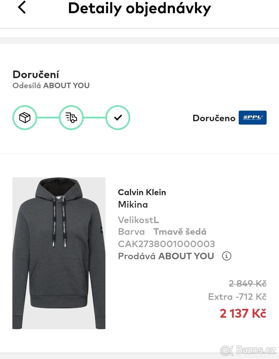 Pánská mikina Calvin Klein, vel. L - 6