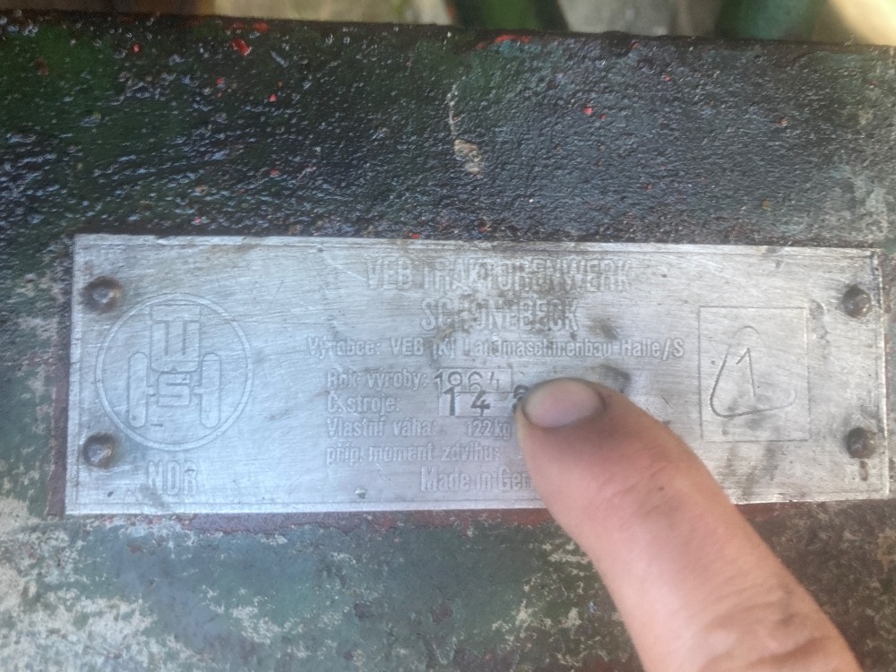 Nosič nářadí GT124 - Traktor RS09 r.v.1964 - 6