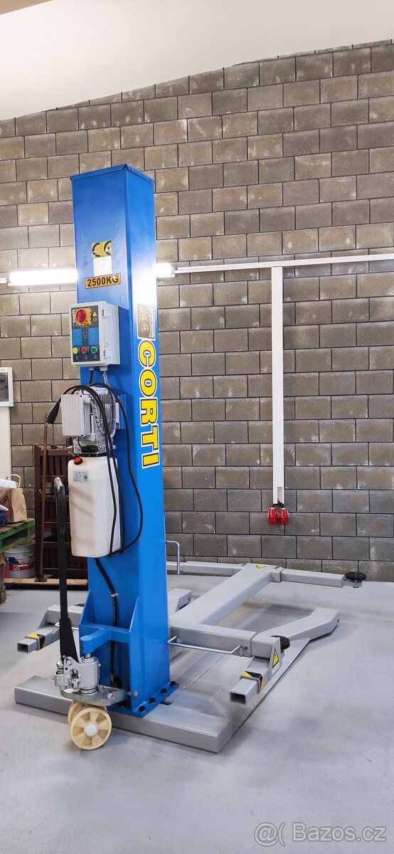 Jednosloupový mobilní zvedàk 3500/2500kg i na SPLÁTKY - 6