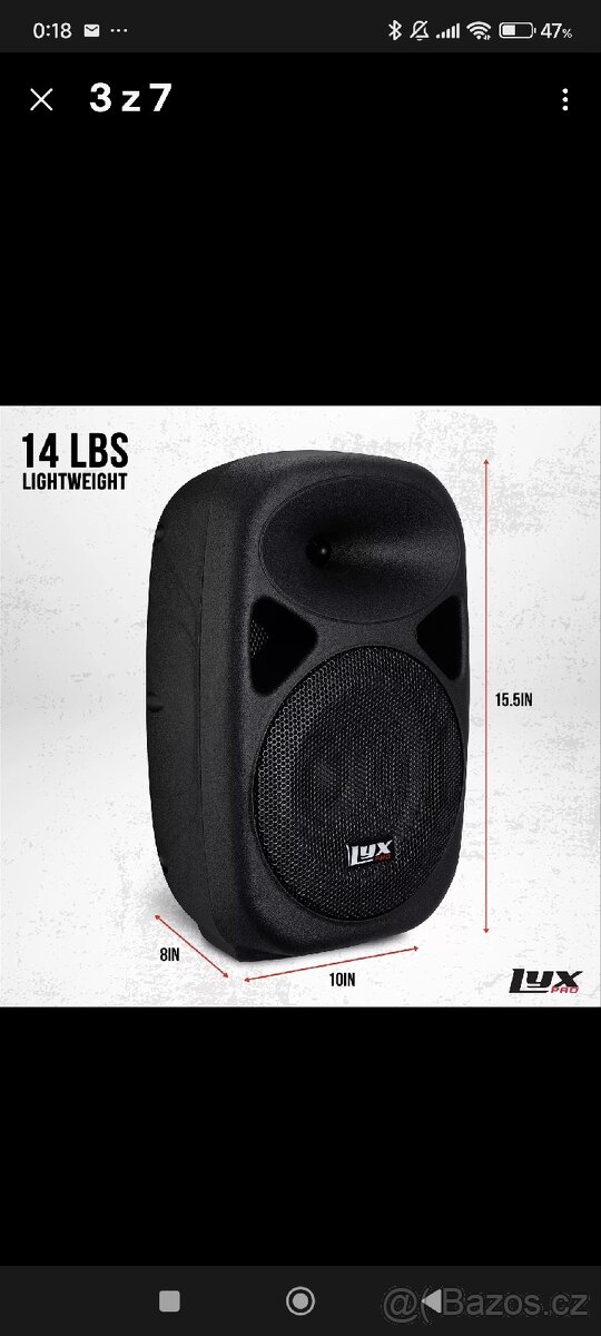 Aktivní box Lyx Pro SPA8 z Amazonu de - 6