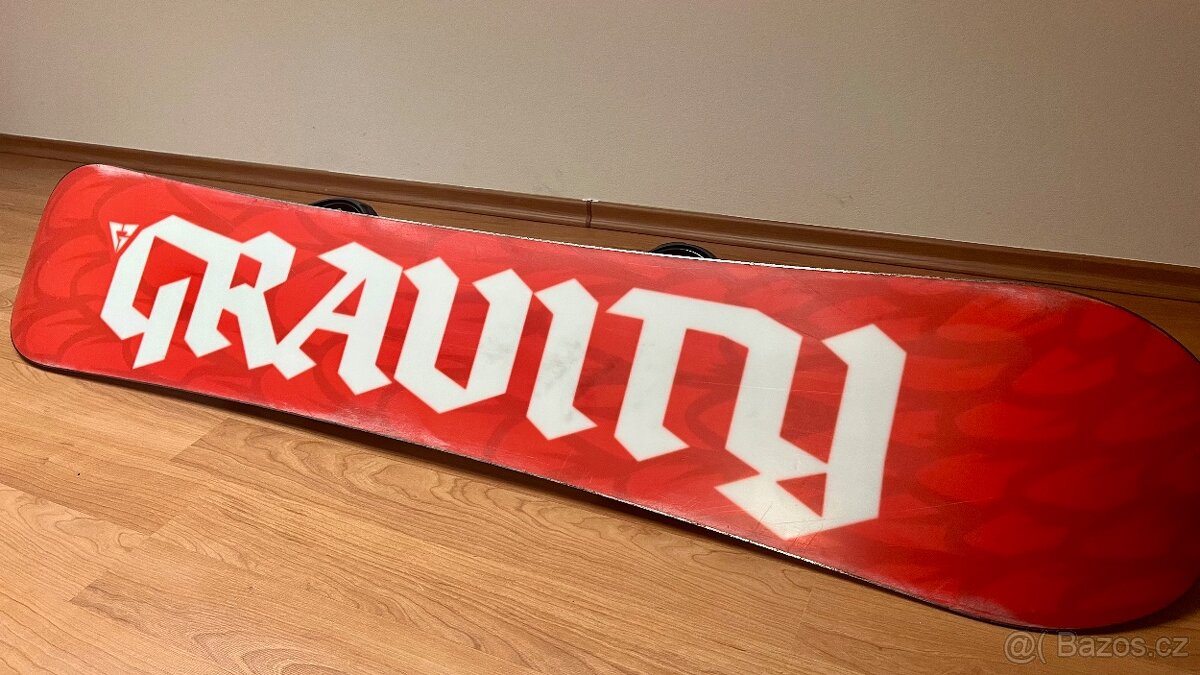 Snowboard Gravity Silent (156) + vázání a boty - 6