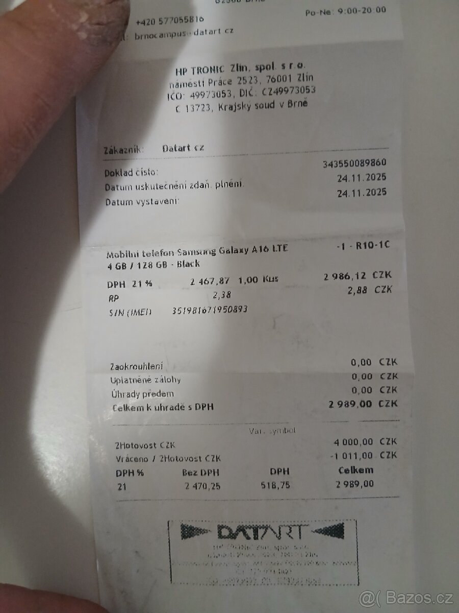 Mobilní telefon Samsung A16 - 6