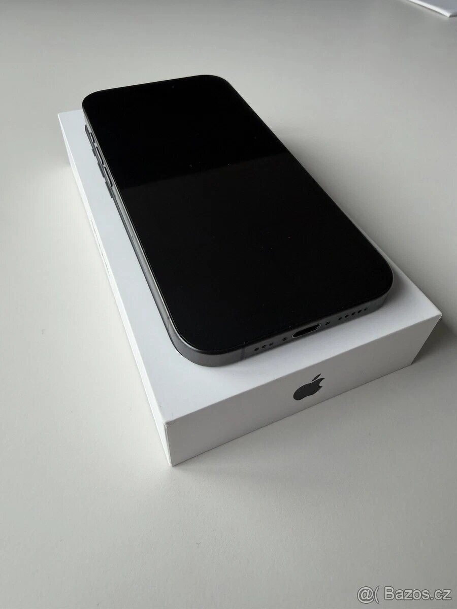 Prodám iPhone 15 Pro 256GB černý - 6