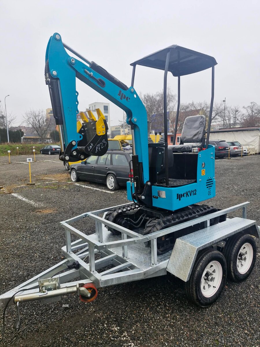 Minirypadlo + přívěsný vozík - 6