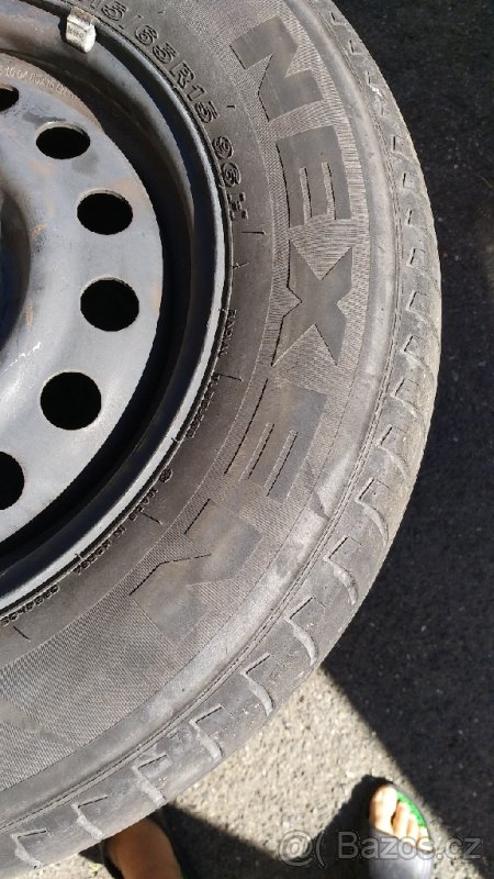 letní gumy 215/65 R15 96H + disky 5x114 R15 4ks - 6