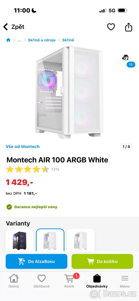 Montech AIR 100 ARGB - White - 6