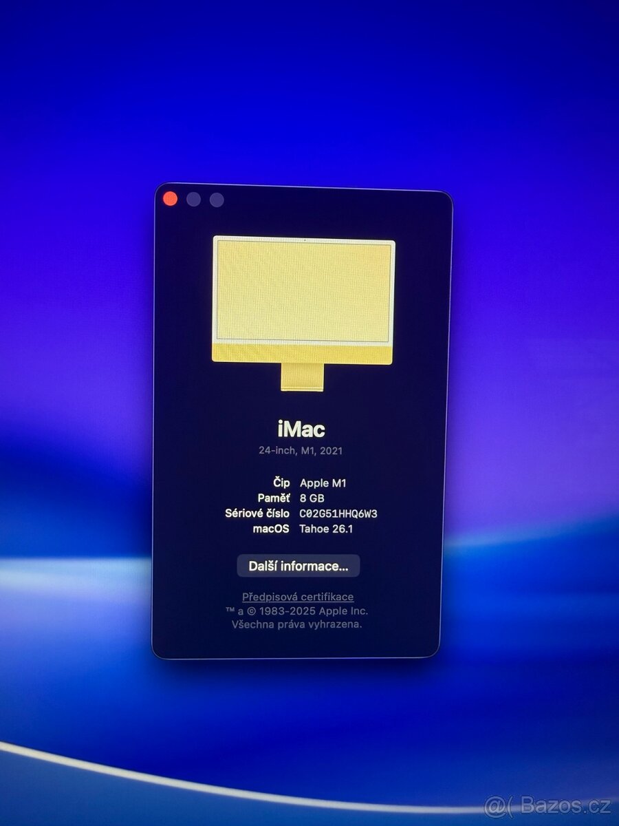 Apple iMac 24" 2021 M1 Gold - 6