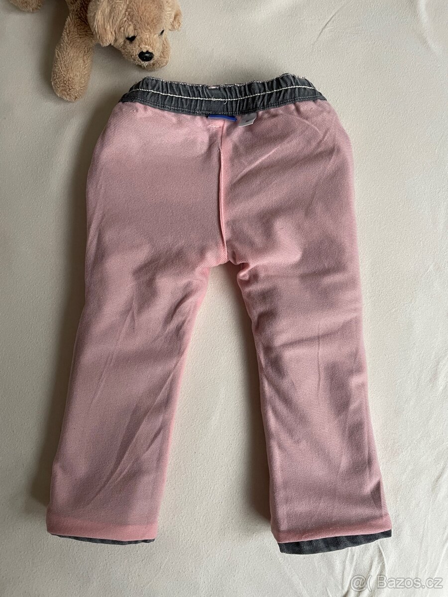 Šedé dívčí zateplené džíny vel. 86 - 6