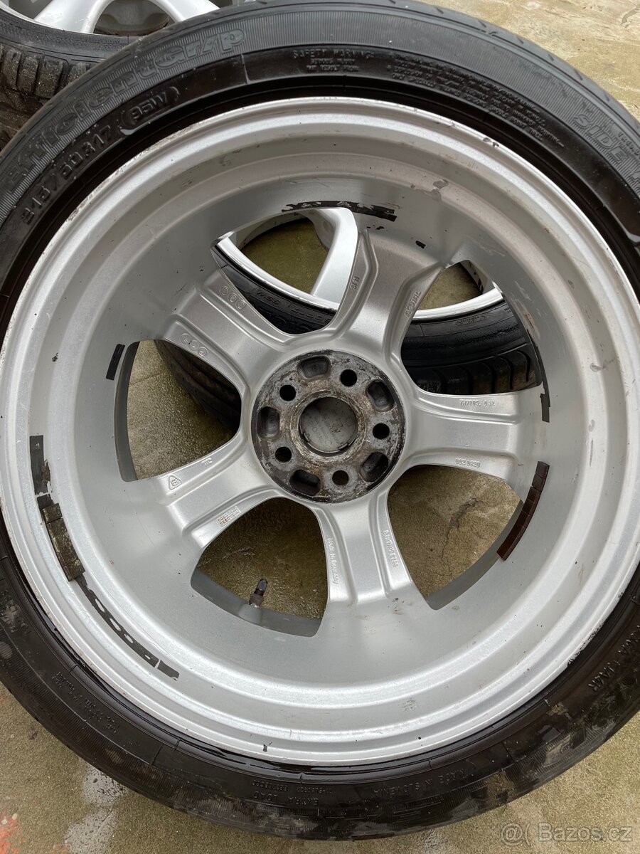 Prodám ALU kola RONAL 17" 225/47ZR 17 nová cena - 6