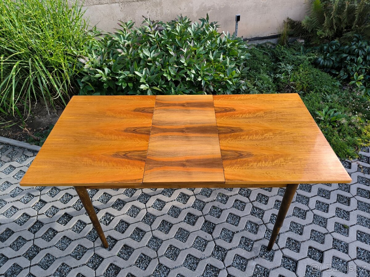 Retro jídelní rozkládací stůl Mier Topolčany - 60 léta - 6