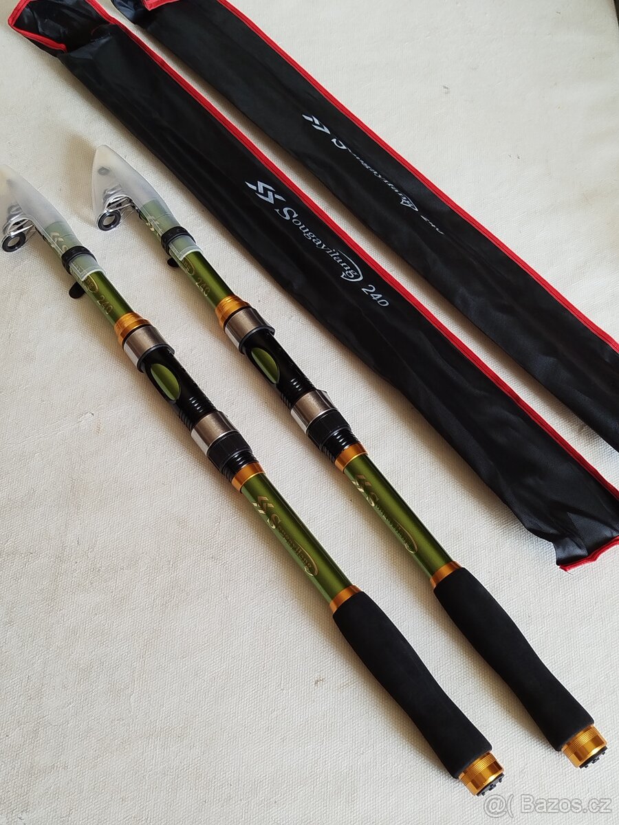 TELESKOPICKÝ RYBÁŘSKÝ PRUT SOUGAYILANG 240 - 6