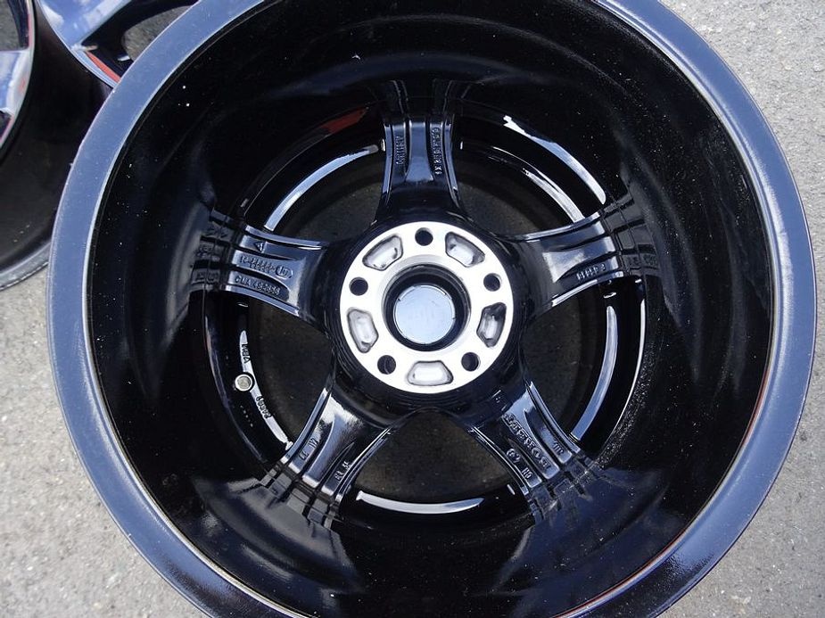 Alu disky černé Borbet, 16", 5x112, ET 38, šířka 6,5J - 6