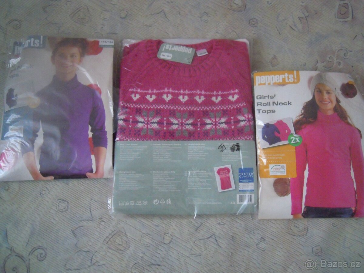 Dívčí mikiny a trička 140 -152 - 6