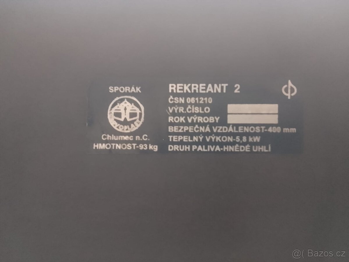 Starší sporák retro sporák - 6