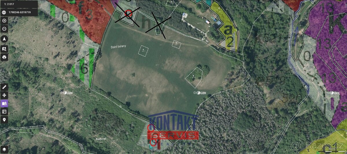 Lesní pozemky v krásné lokalitě Pyšel – Vaneč, ev.č. VŠ-7809 - 6