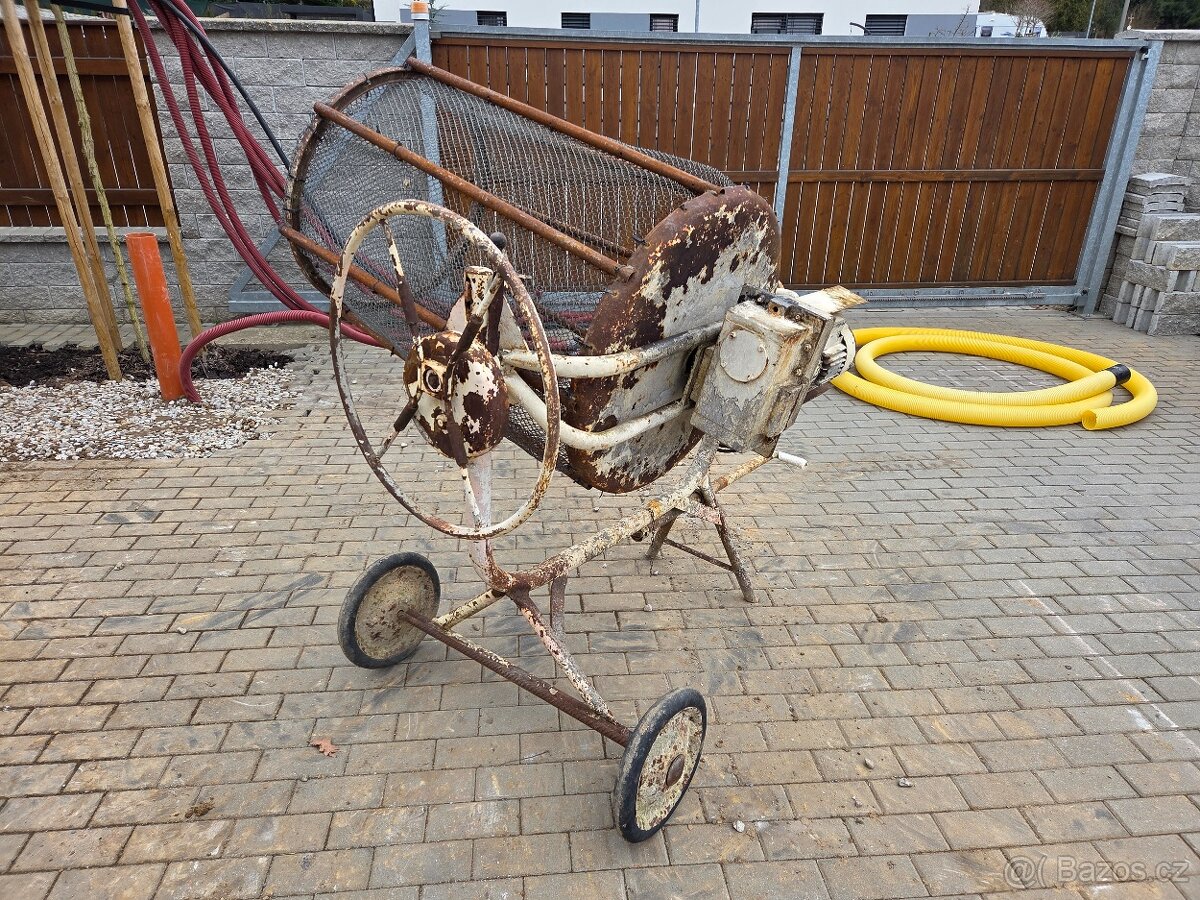 Kartrovačka, prosevačka zeminy, 400V - 6