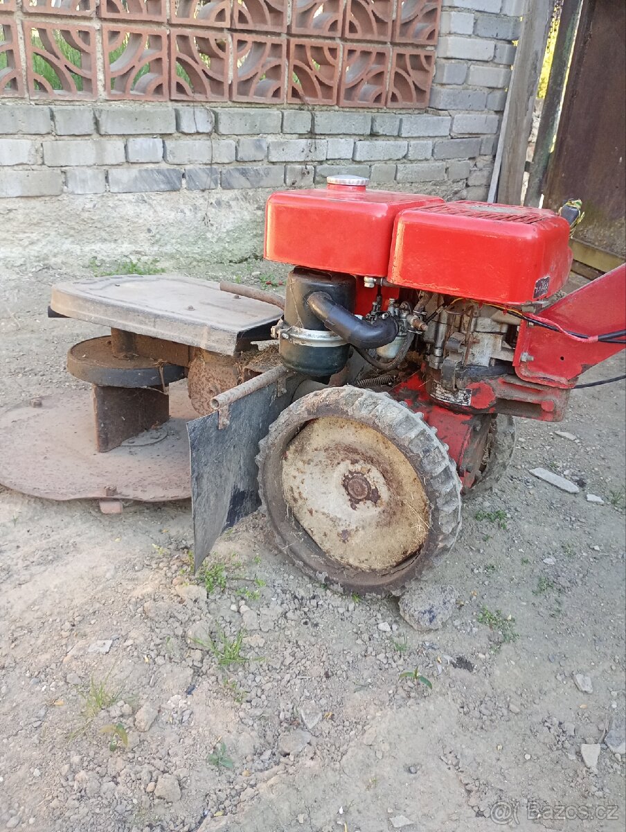 Bubnová sekačka. Nálezový stav. Bakov - 6