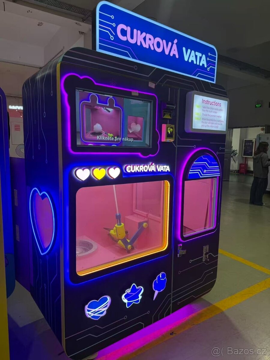 2x Nový robotický automat na cukrovou vatu - 6