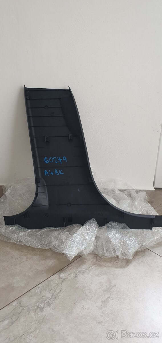 Audi A4, S4 B8 vnitřní plast B sloupku černý pravý + levý - 6