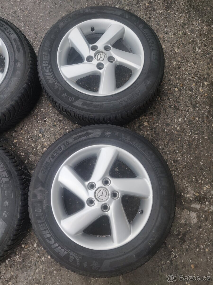 Zimní sada hliníkové disky Mazda 6 7X16" pneu michelin - 6