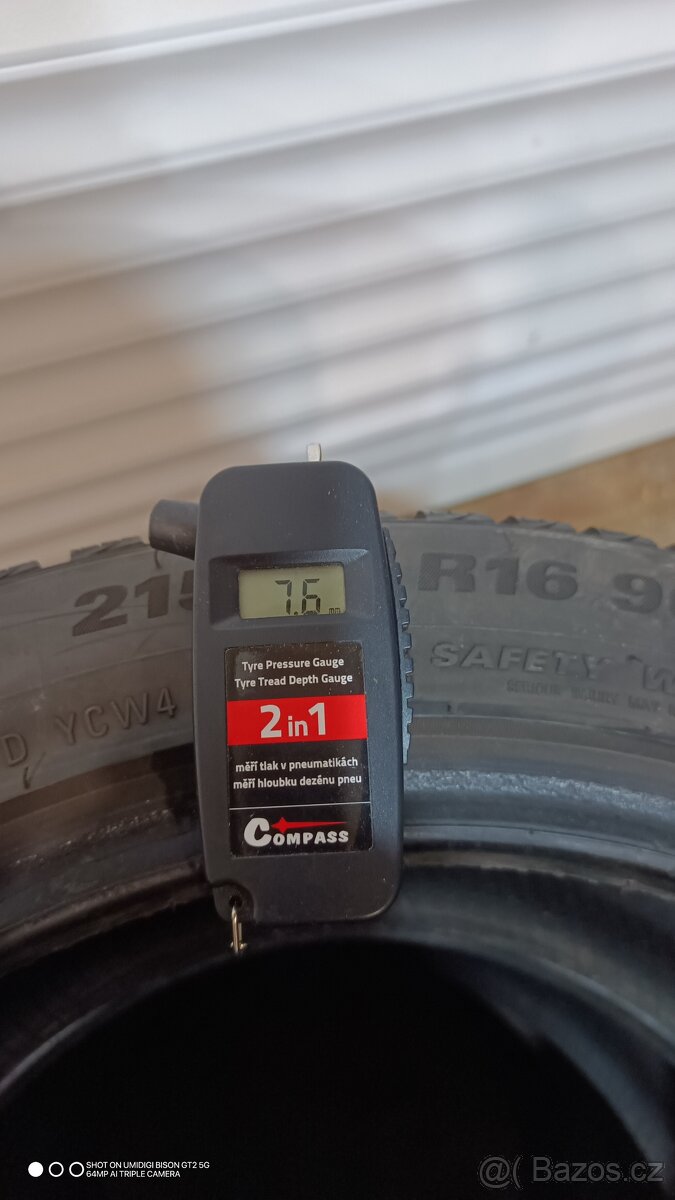 Zimní pneumatiky 215/45r16 - 6