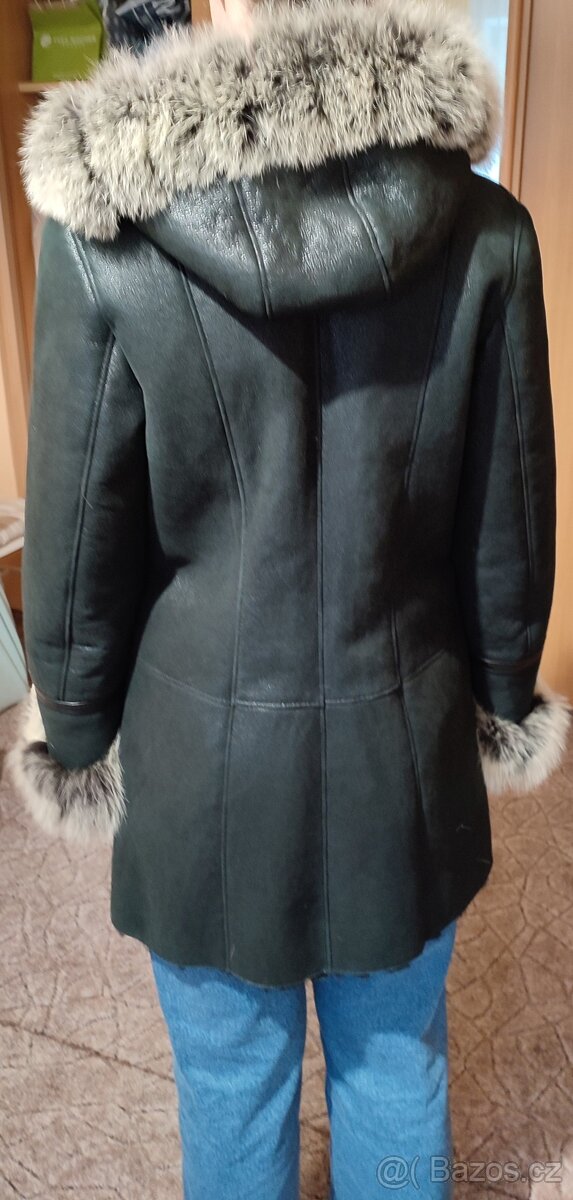 Dámský kožený kabát - 6