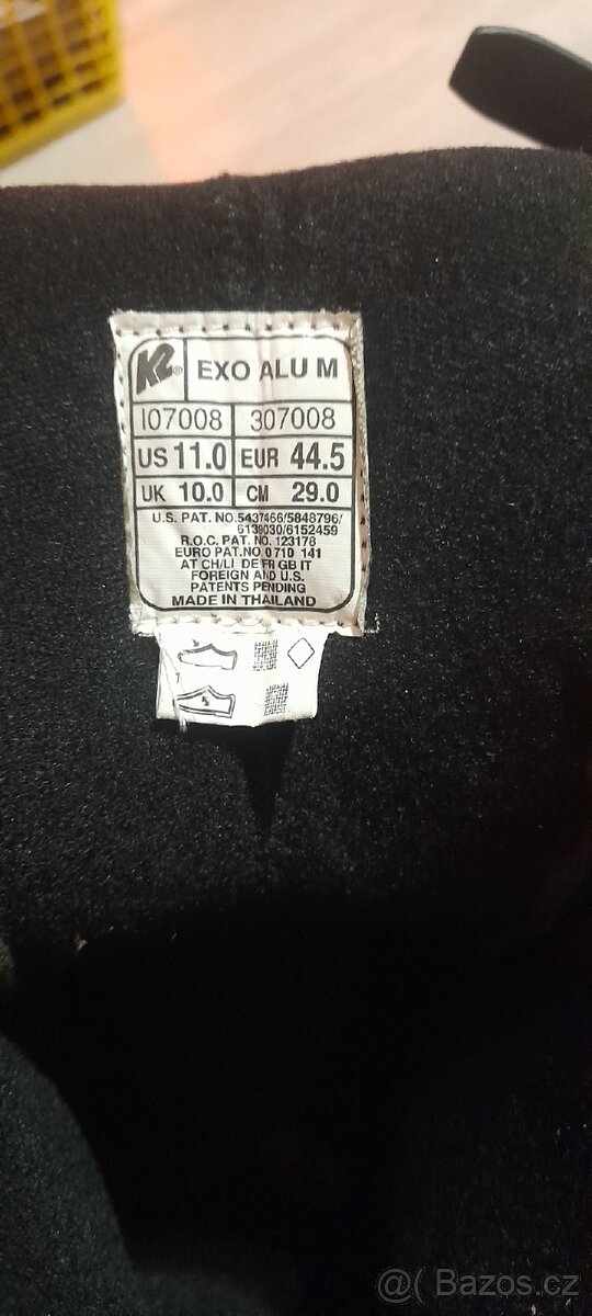 Kolečkové pánské brusle K2 EXO 44.5 - 6